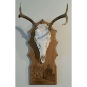 Drop Down European Deer Plaque
