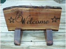 Mini Welcome Sign